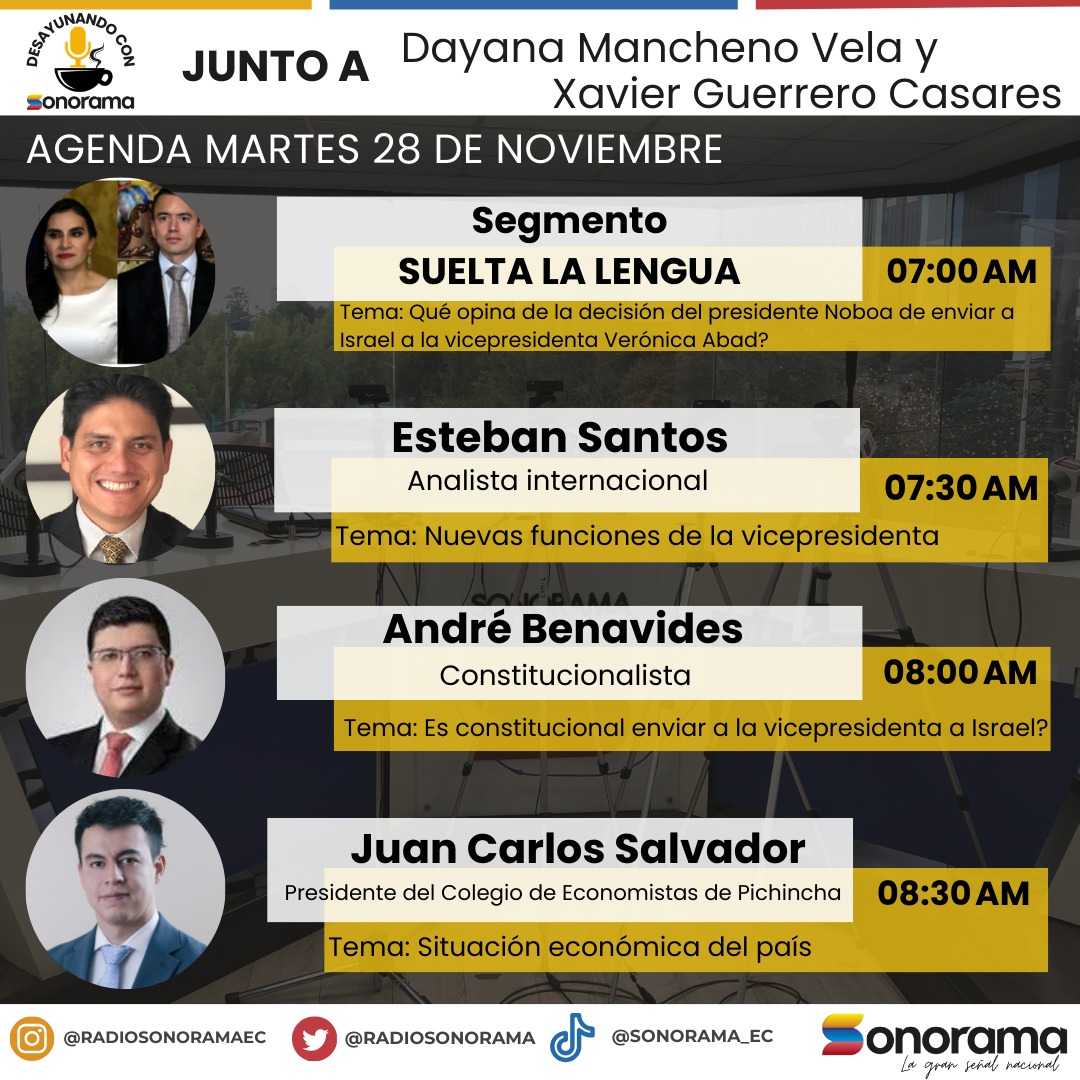 Entrevistas RADIO SONORAMA: situación económica del Ecuador